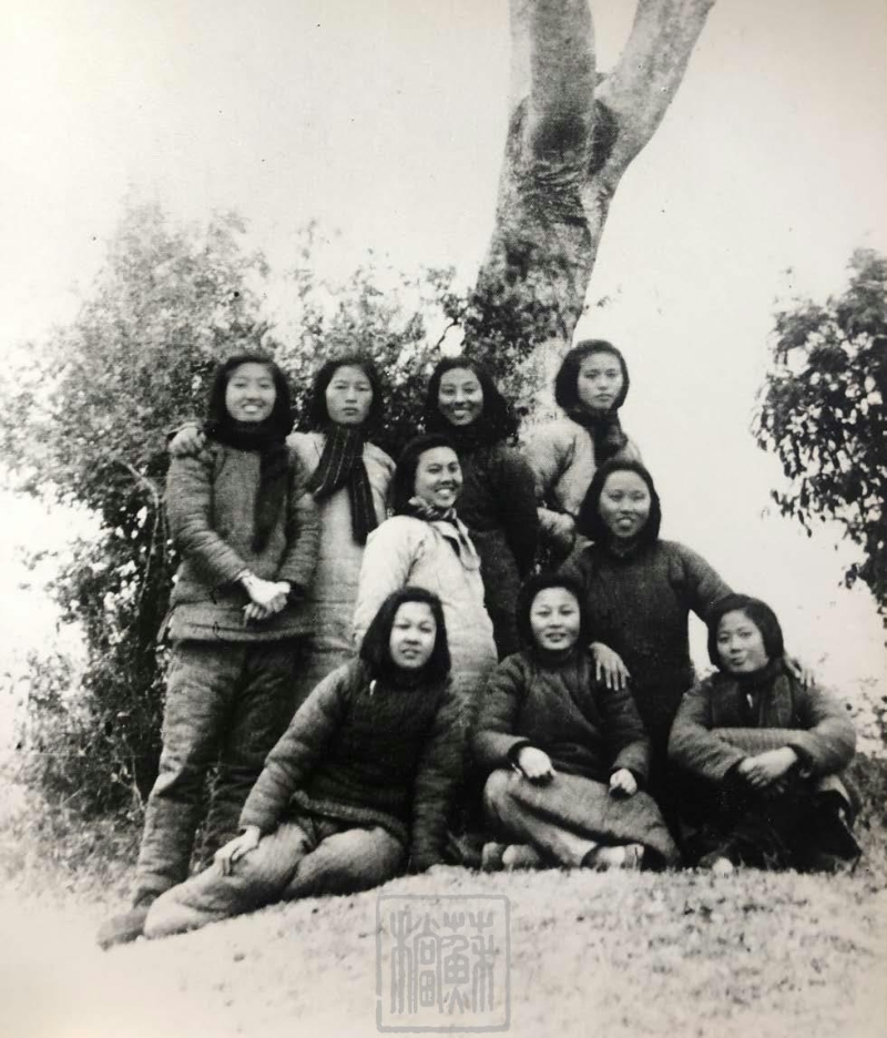 苏南抗日根据地溧高县女共产党员合影（1944 年）